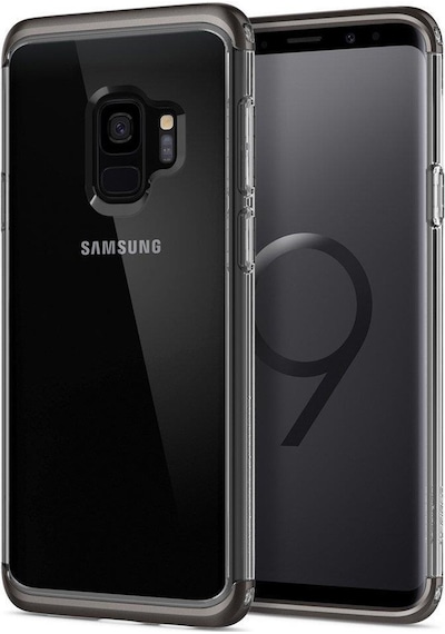 Spigen Galaxy Uyumlu S9 Kılıf Neo Hybrid Nc Crystal Gunmetal