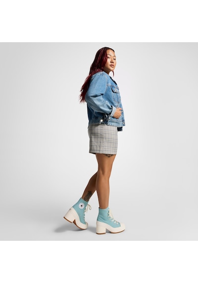 Converse Chuck 70 De Luxe Heel Kadın Mavi Platform Sneaker