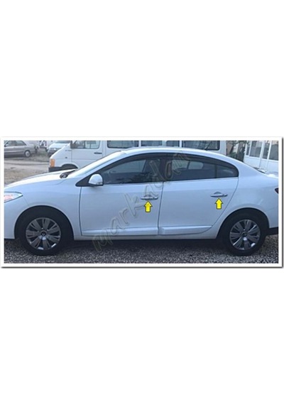 Db Chrome Renault Fluence Kapı Kolu Nikelajı 2010-2016 4 Kapı  P.Ç