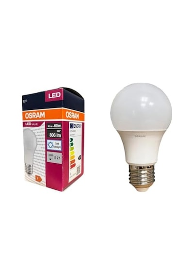 8.5 Watt Led Ampul 6500k Beyaz E27-10 Adet Diğer