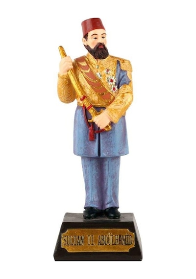 Sultan 2. Abdulhamit Biblosu Padişah Maketi Biblo