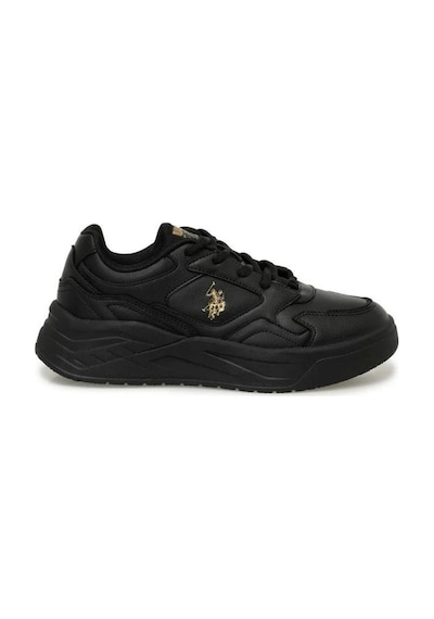 U.S. Polo Assn. U.s Polo Assn. Martha 4pr Siyah Altın Kadın Sneaker Siyah U.S. Polo Assn. U.s Polo Assn. Martha 4pr Siyah Altın Kadın Sneaker Siyah