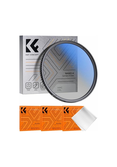 K&f Concept Nano-k Serıes 77mm Hmc-cpl Filtre Ultra İnce Çok Kaplamalı