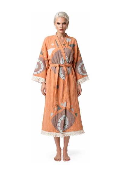 Brandsmiths Brick Evil Eye Kimono Sarı