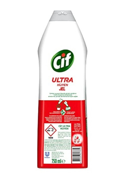 Ultra Hijyen Jel Yüzey Temizleyici Çamaşır Sulu Katkılı Leke Çıkarıcı Yağ Çözücü 750 Ml