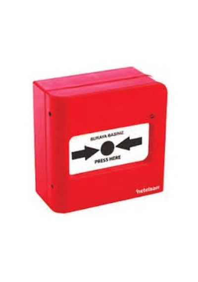 Netelsan Muyan-00003 Konvansiyonel Yangın Alarm Butonu