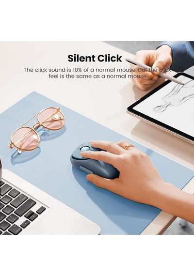Fun+ 4000 Dpı 2.4ghz Kablosuz Ve Bluetooth Şarj Edilebilir Mouse Ocean