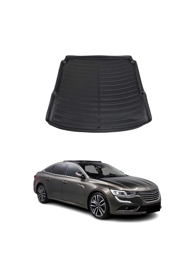Omac Renault Talisman 2016-2018 Arası Uyumlu Araca Özel Bagaj Havuzu Kauçuk Tpe Siyah 1 Parça