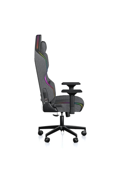 Exvega Lunar Active Rgb Graphite Oyuncu Koltuğu Koyu Gri