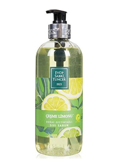 Eyüp Sabri Tuncer Doğal Zeytinyağlı Sıvı Sabun, Çeşme Limonu 500 Ml