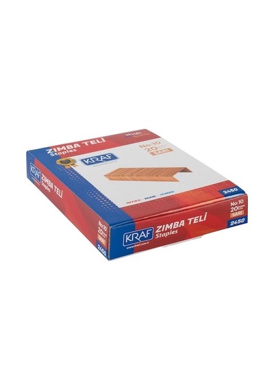 Kraf Zımba Teli No 10 Sarı 1000 Li 245g