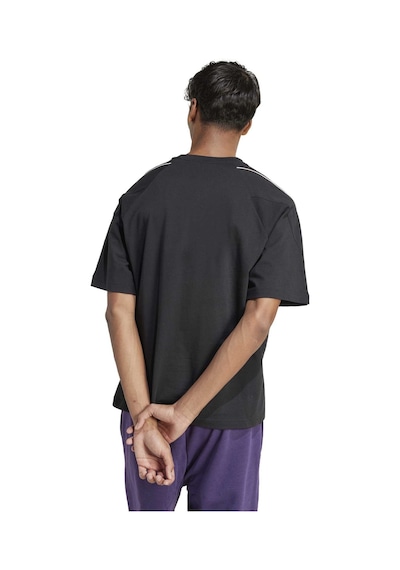 Black/owhıte Adidas Erkek Günlük T-shirt M Stadium Tee Jn1824 Siyah