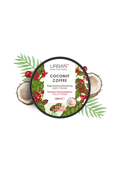 Coconut Coffee Yenileyici Ve Pürüzsüzleştirici Vücut Kremi 200 Ml-vegan