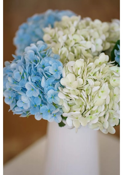 Dreamfinds Yapay Ortanca Çiçekleri Yapay Ortanca Çiçekleri 227218603 Açık Mavi
