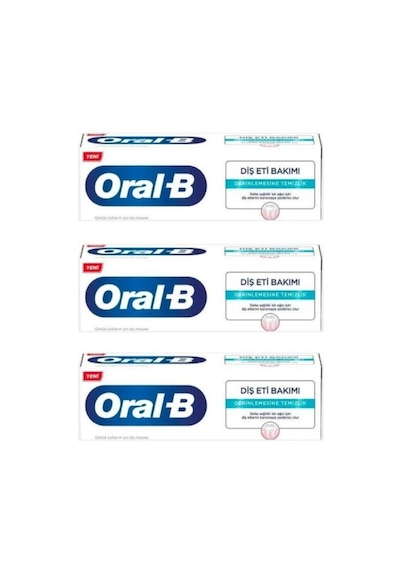 Oral-B Diş Eti Bakımı Diş Macunu 3 x 65 ML