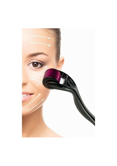 Derma Roller Titanyum Uçlu 540 İğneli 1 Mm Saç Sakal Çıkarma Ve Cilt Bakım Masaj Aleti - Lisinya