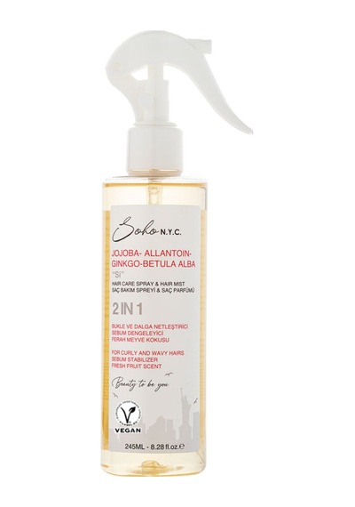 Soho N.y.c.bukleli Saçlar Bakım Spreyi & Parfümü Si 245ml - 4 Adet Tarı