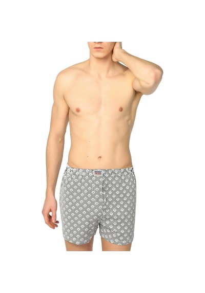 20 Adet Penye Desenli Boxer KARIŞIK