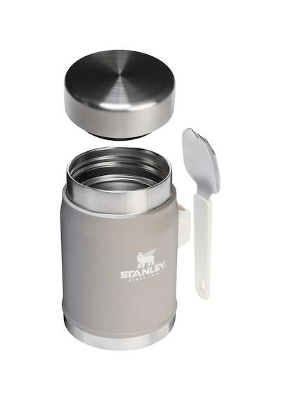 Stanley Classic Legendary Kaşıklı Yemek Termosu 0.40 Litre Ash Gri