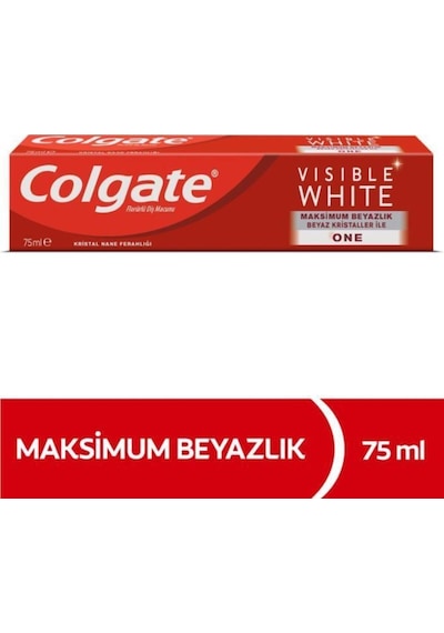 Colgate Visible White Maksimum Beyazlık Diş Macunu 75 ML