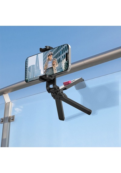 Ulanzi Ma89 Telefon Tutucu Tripod Selfie Stick Mantis Mod - T169