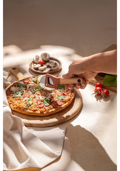 Emsan Rustik Pizza Cutter Pembe