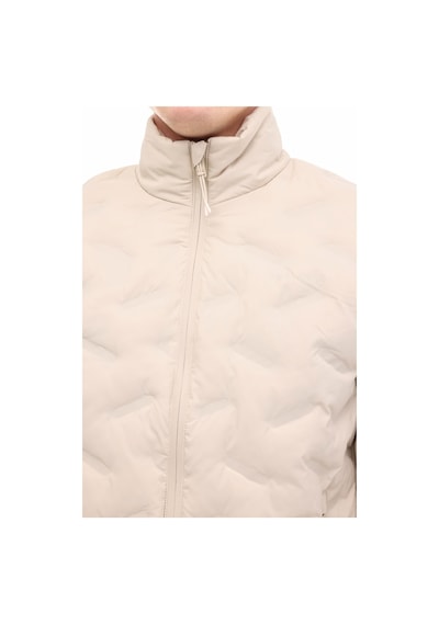 Jack & Jones Jcowın Quılted Collar Jac Taş Rengi Erkek Mont 000000000102267064 Gri