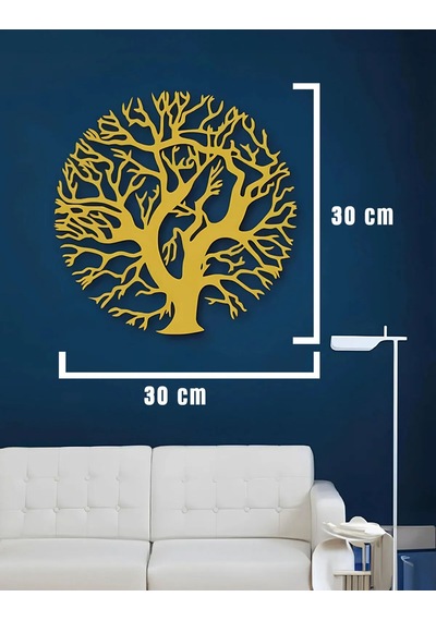 Duvar Süsü Hayat Ağacı Ahşap Dekoratif Tablo