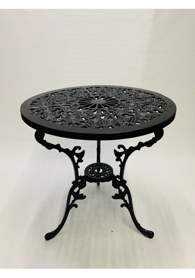 Aluminyumdokumcu Döküm Masa Güllü 60 CM Çap
