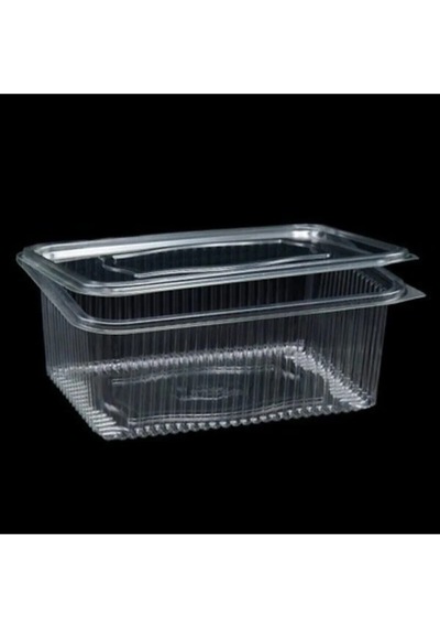 Plastik Sızdırmaz Kap 1000 Gr Cc Kullan At Tek Kullanımlık Plastik Kapaklı Kase 10 Adet