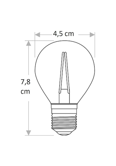 Ct-4283 4w E27 Amber Rustik Led Ampul Cata