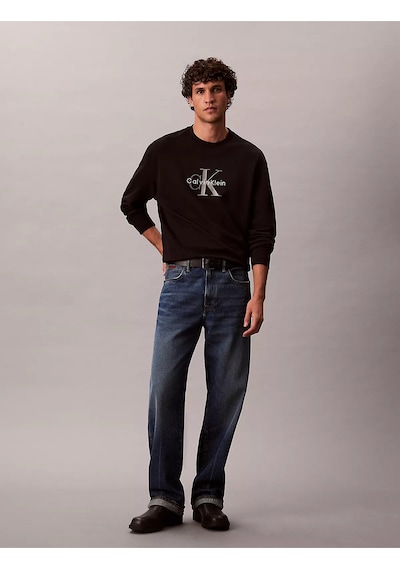 Calvin Klein Erkek Sweat Lv04rd242g Ub1 Siyah Siyah