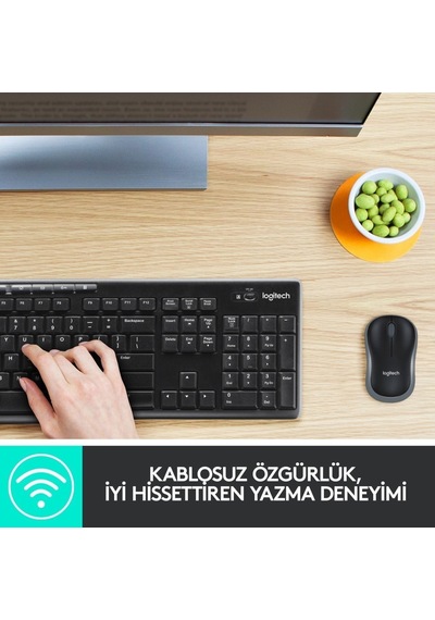 Logitech Mk270 Kablosuz Klavye Mouse Set 920-004525