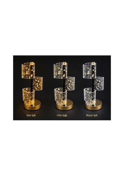 Kristal Led Gece Lambası 3d Altın Tabanlı Dokunmatik Kontrollü Şarjlı Tasarım 3 Renk Modu İle Yatak Odanıza Salona Modern Ve Huzurlu Bir Işık Katın Type-c Şarjlı Abajur Type A Kristal Led Gece Lambası 3d Altın Tabanlı Dokunmatik Kontrollü Şarjlı Tasarım 3 Renk Modu İle Yatak Odanıza Salona Modern Ve Huzurlu Bir Işık Katın Type-c Şarjlı Abajur Type A