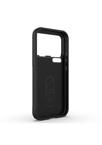 Xiaomi 17 Pro Max Kılıf Kamera Korumalı Esnek Tpu Oyuklu Arka Yüzey Tasarımlı Etnik Silikon Kapak Siyah