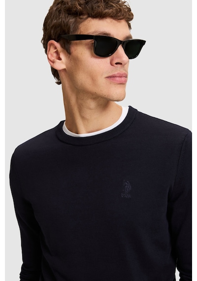 U.S. Polo Assn. Erkek Lacivert Basic Kazak 50333566-vr033