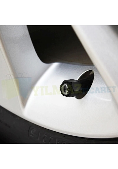 Mini Cooper Logolu 4 Adet Sibop Kapağı Paslanmaz Çelik