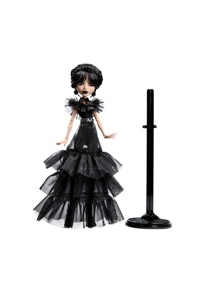 Hxj03 Monster High Wednesday Balo Elbiseli Bebek