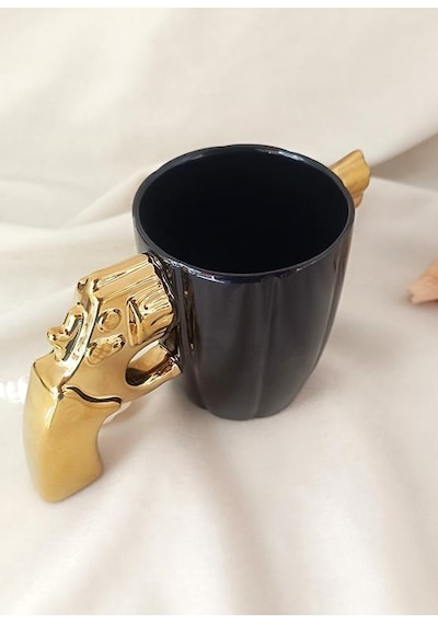 Kupa Fincan Kahve Fincanı 300 Ml 3d Tasarım Bardak Çay Su Bardağı
