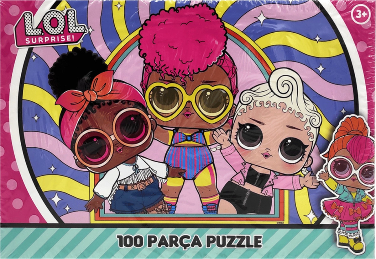 L.o.l. 100 Parça Puzzle Gvn0022
