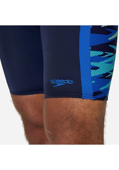 Speedo Hyperboom Splice Jammer Erkek Yüzücü Mayosu Lacivert