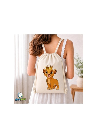 Ghostbastır Design Simba Büzgülü Keten Çanta C276 Bej