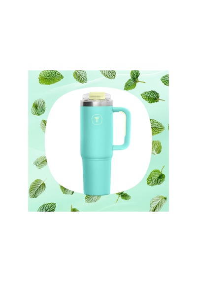 Big T Termos 1.1 L Mint Çift Duvarlı Pipetli Sızdırmaz Yeşil