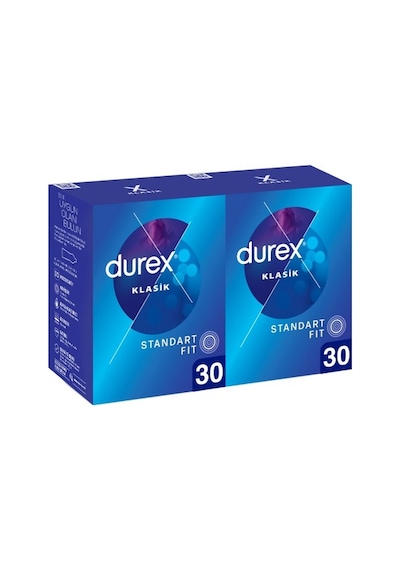 Durex Klasik Prezervatif 2 x 30'lu