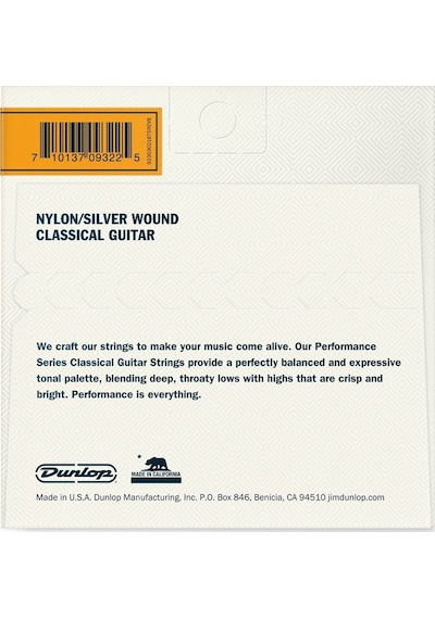 Jim Dunlop Dcv100Ns Performance Series Normal Tension Klasik Gita