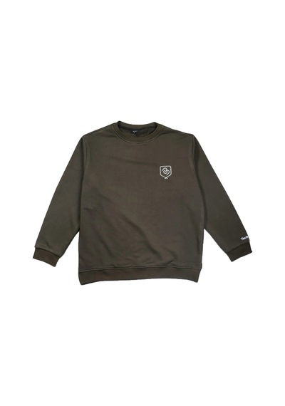 Bigümex The Brave Premium Erkek Sweatshirt 3 Iplik Yeşil