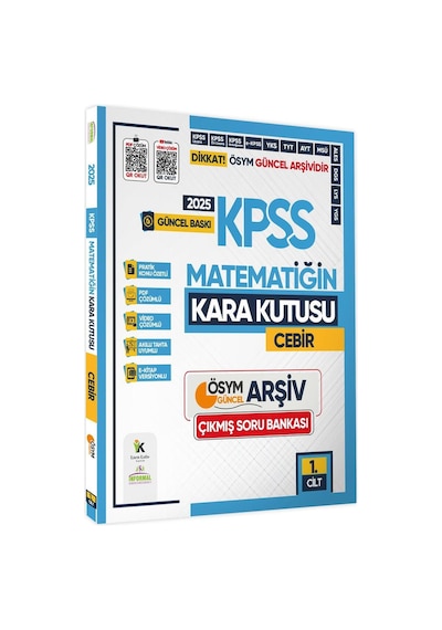 2025 Kpss Kara Kutu Genel Yetenek Altın Set Ösym Çıkmış 10 Soru Bankası Konu Özeti Pdf/video Çözümlü