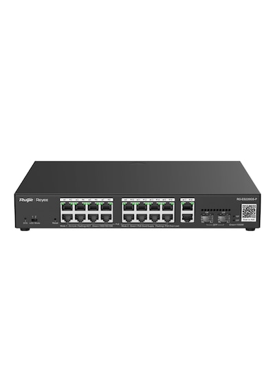Ruijie-reyee Rg-es220gs-p 16xge-2xge/sfp-2xge Uplink 250w Poe Switch