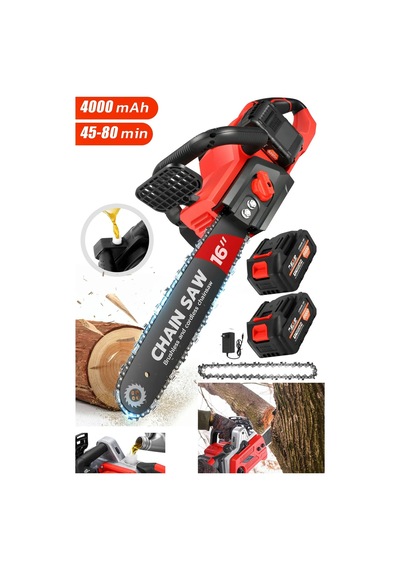 Deko Turkey DKT16DB Çift Akülü Kömürsüz Yağlı Sistem Dal Budama Deko Turkey DKT16DB Çift Akülü Kömürsüz Yağlı Sistem Dal Budama
