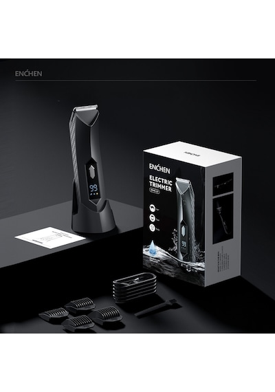 Enchen Spark 2 Led Işıklı Şarjlı Çok Fonksiyonlu Saç Ve Tıraş Makinesi